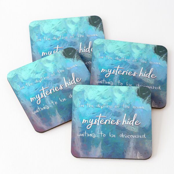 Item preview, Ocean Quotes: Hidden Mysteries (Reef 4) designed and sold by blue-planet-art.