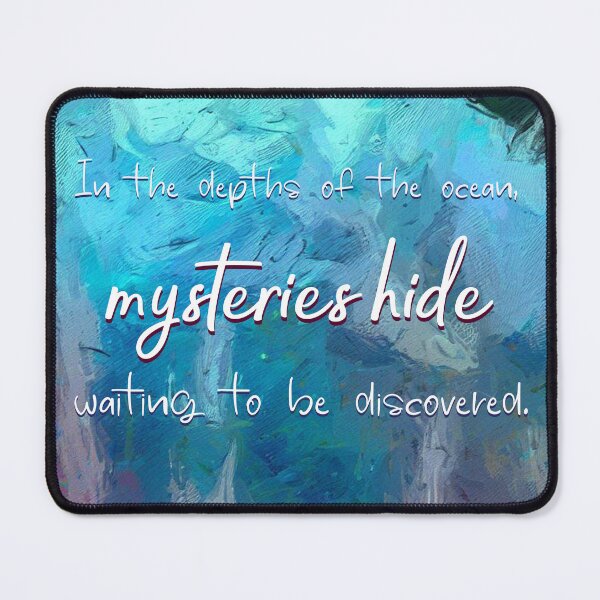 Item preview, Ocean Quotes: Hidden Mysteries (Reef 4) designed and sold by blue-planet-art.