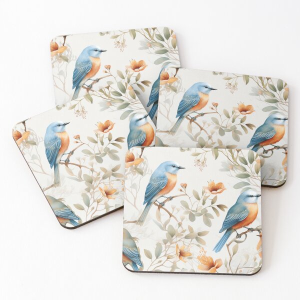 Item preview,  Exquisite Birds Immortalized with Delicate Watercolor Brushstrokes, in Honor of the Masterful Style of John James Audubon. designed and sold by SBD-Shop.