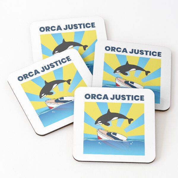 Item preview, Orca Justice Killer Whales Attack Yachts designed and sold by Maria Garcia.