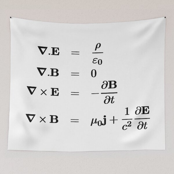 Item preview, Maxwell equations of electromagnetism, physics designed and sold by NoetherSym.