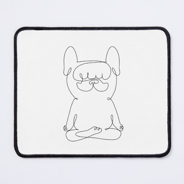 Item preview, One Line French Bulldog Easy Pose designed and sold by Huebucket.