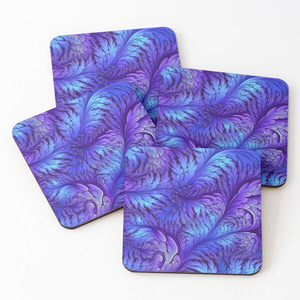 Item preview, Blue Purple Fractal Pattern designed and sold by Sturdust.