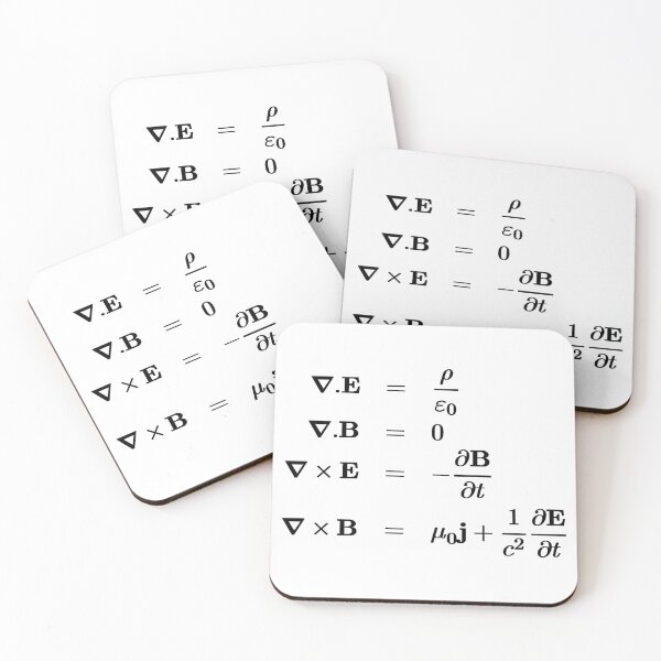 Item preview, Maxwell equations of electromagnetism, physics designed and sold by NoetherSym.