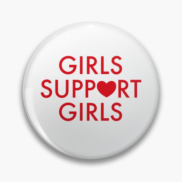 Item preview, Girls Support Girls Positive Empowering Statement  designed and sold by The Junto Shop.