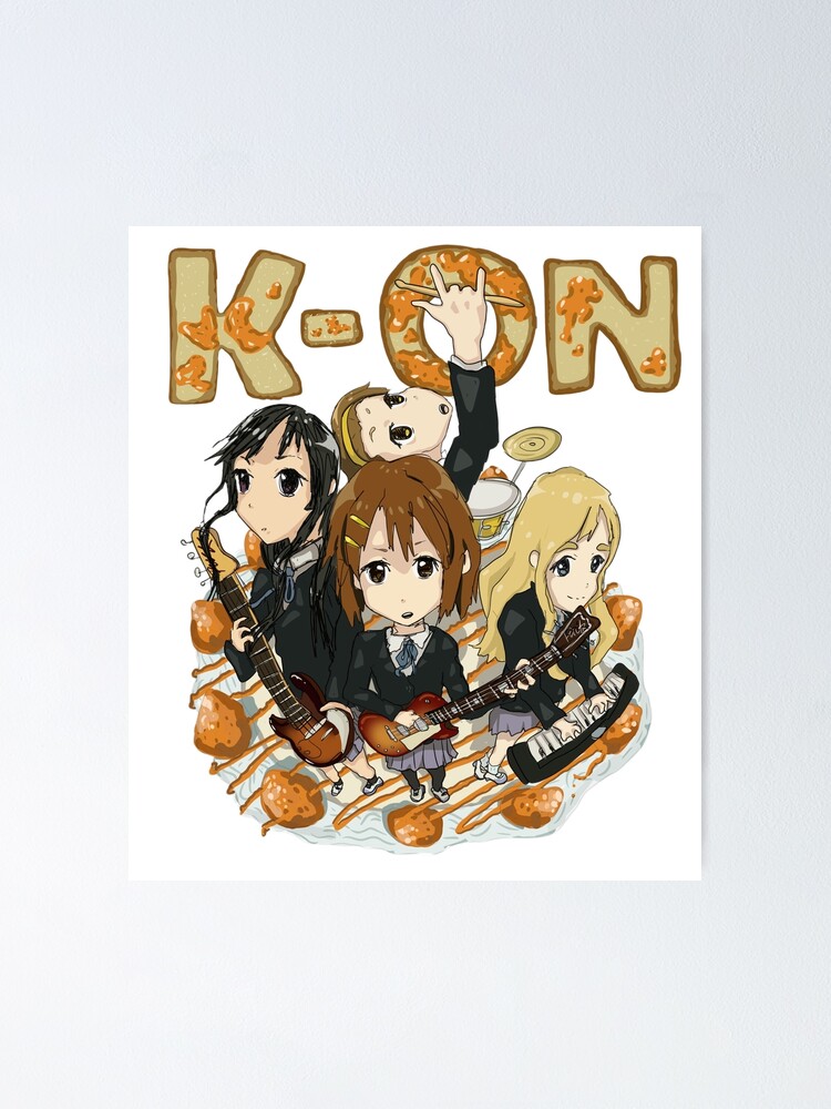 K-ON original art by @dinodearie on twitter and insta