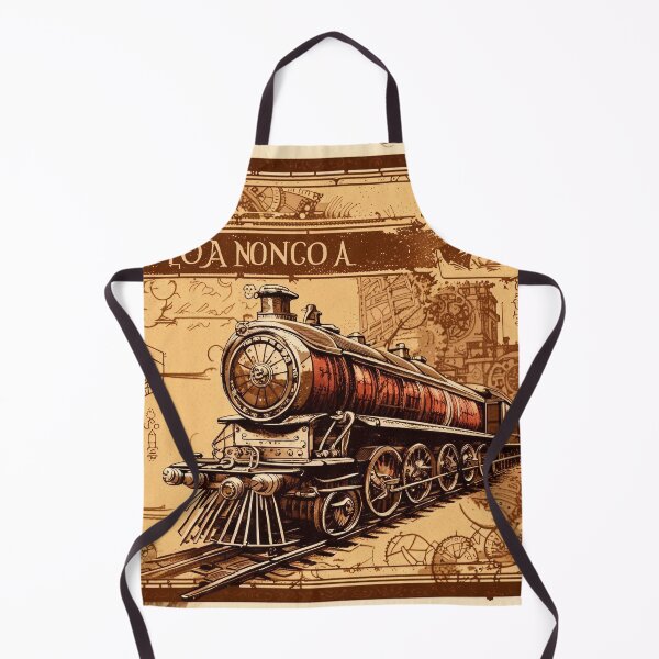 Artikelvorschau, Vintage-Lokomotive entworfen und verkauft von Mingulica.