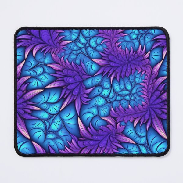 Item preview, Blue Purple Spikes Fractal Pattern designed and sold by Sturdust.