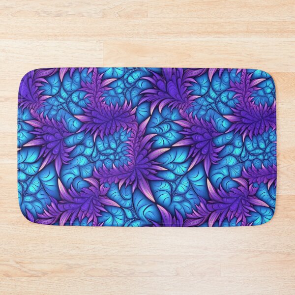 Item preview, Blue Purple Spikes Fractal Pattern designed and sold by Sturdust.