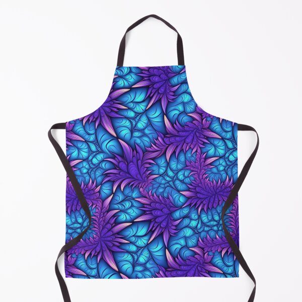 Item preview, Blue Purple Spikes Fractal Pattern designed and sold by Sturdust.