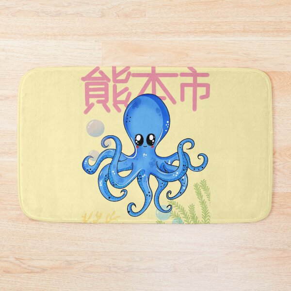 Item preview, Kawaii Octopus blue  designed and sold by WillAzevedo.