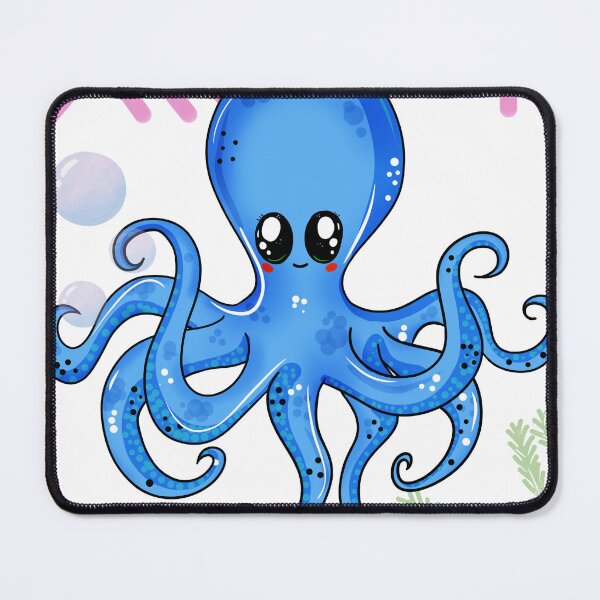 Item preview, Kawaii Octopus blue designed and sold by WillAzevedo.