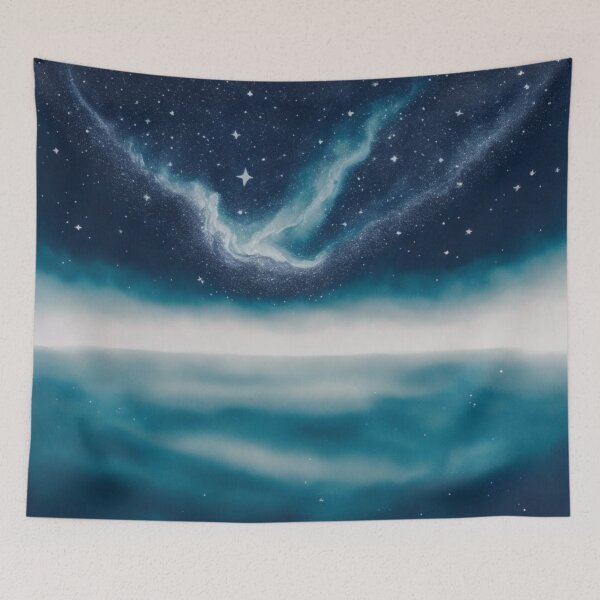 Item preview, Celestial Marine Serenity | Starry Ocean designed and sold by Polariszero.