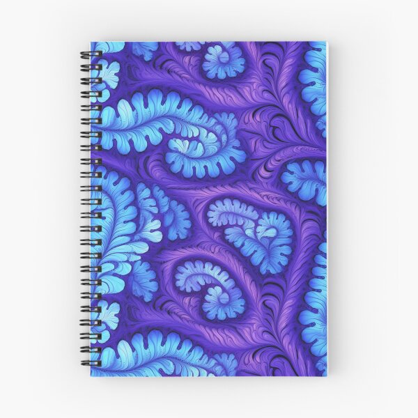 Item preview, Blue Purple Fractal Pattern designed and sold by Sturdust.
