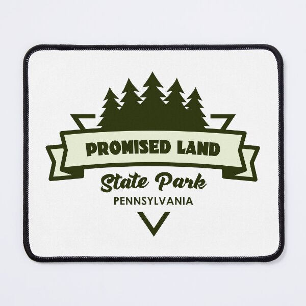 Item preview, Promised Land State Park Pennsylvania Trees And Ribbon designed and sold by bivenart.