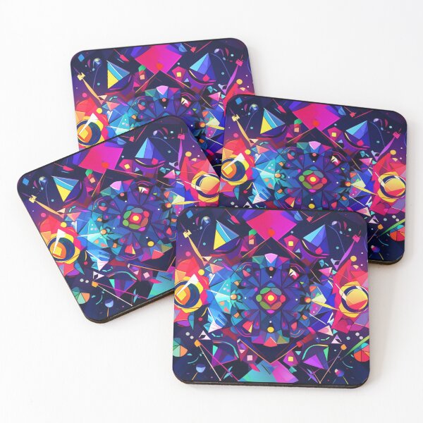 Item preview, Kaleidoscopic Symphony: A Vibrant Journey of Color and Intricacy #23 designed and sold by SnackysSeamless.