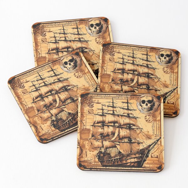 Item preview, Pirate Ship designed and sold by Mingulica.