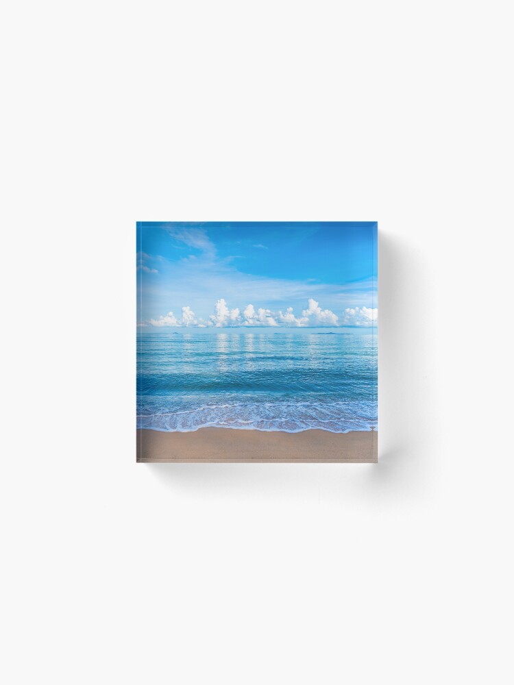 Thumbnail 2 of 5, Acrylic Block, Ocean designed and sold by christineiris.