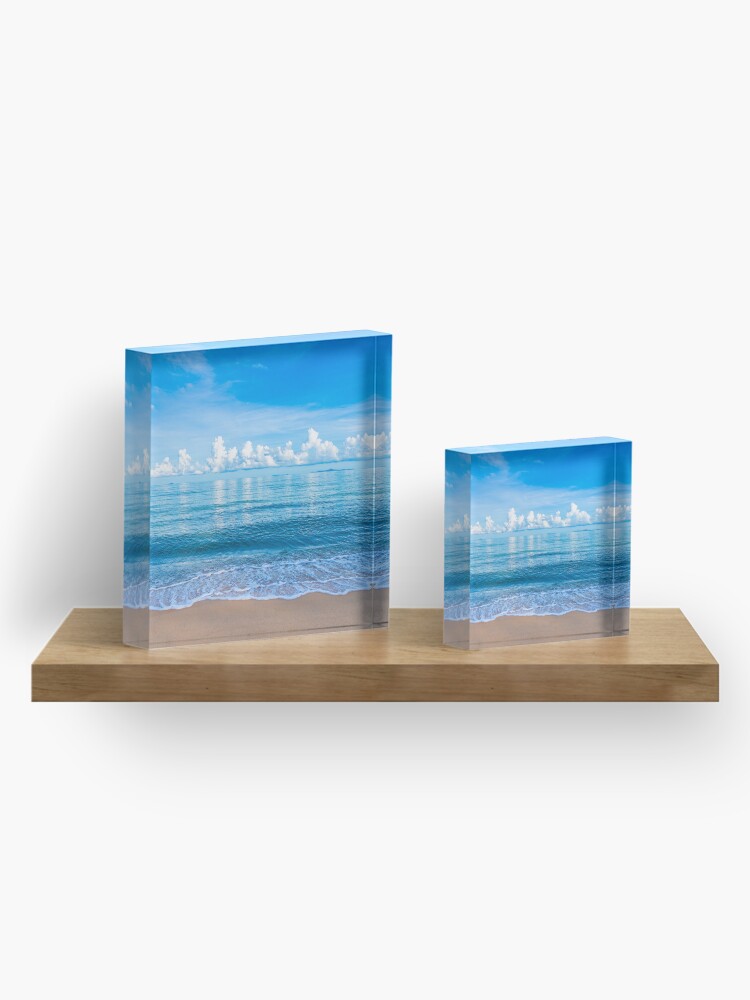 Thumbnail 4 of 5, Acrylic Block, Ocean designed and sold by christineiris.