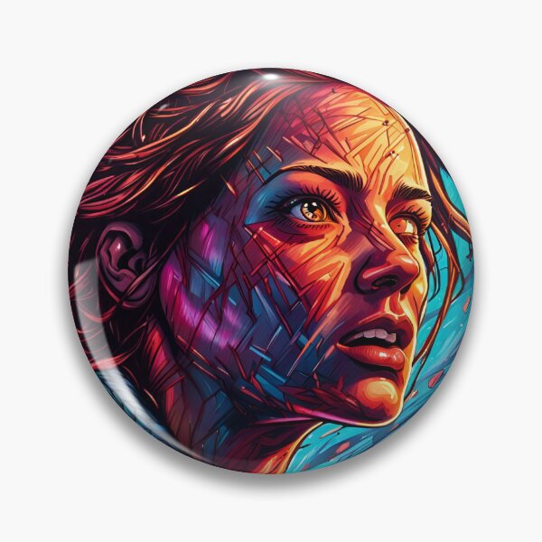 Item preview, Scarred woman escaping pain designed and sold by UninteligentArt.