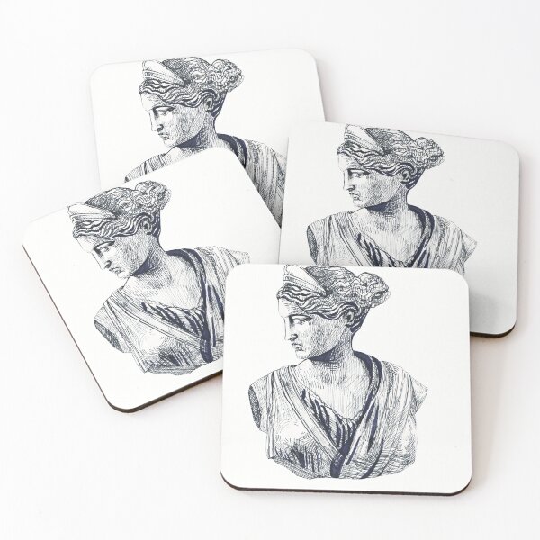 Item preview, Ancient Venus bust sketch designed and sold by TeddyPrint.
