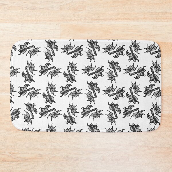 Item preview, Alien creatures dance pattern designed and sold by DFLC Prints.