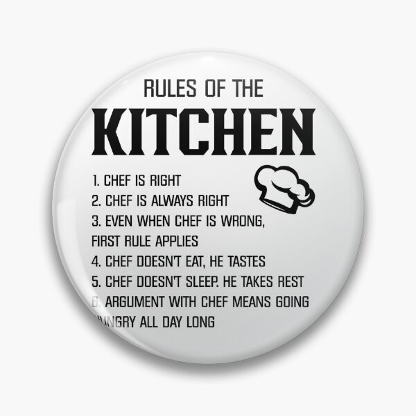 Item preview, Rules Of The Kitchen Funny Chef Gifts For Women Men, National Personal Chef Day Gifts For Kitchen Head Cook Staffs  designed and sold by medroc.