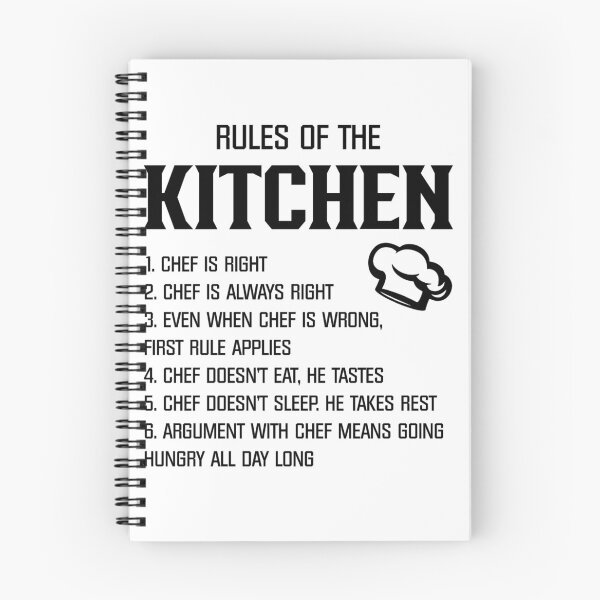 Item preview, Rules Of The Kitchen Funny Chef Gifts For Women Men, National Personal Chef Day Gifts For Kitchen Head Cook Staffs  designed and sold by medroc.