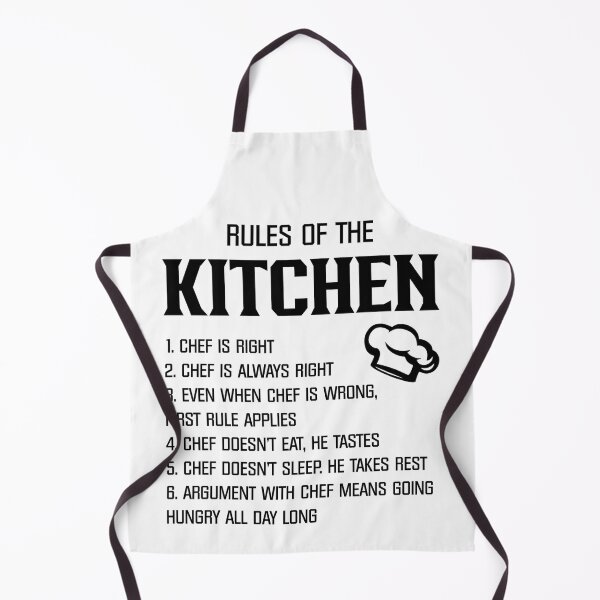 Item preview, Rules Of The Kitchen Funny Chef Gifts For Women Men, National Personal Chef Day Gifts For Kitchen Head Cook Staffs  designed and sold by medroc.