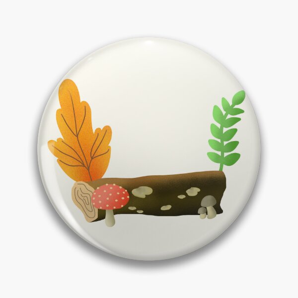 Item preview, Woods and flora cottagecore and hygge sticker by DozyJov designed and sold by DozyJov.
