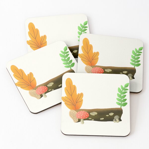 Item preview, Woods and flora cottagecore and hygge sticker by DozyJov designed and sold by DozyJov.