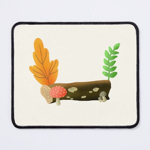 Item preview, Woods and flora cottagecore and hygge sticker by DozyJov designed and sold by DozyJov.