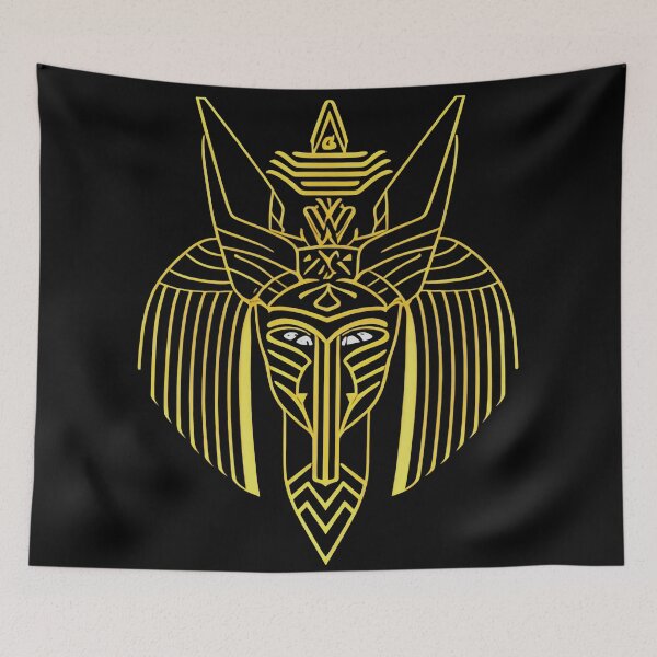 Item preview, geometric wolf mask  designed and sold by Enga6.