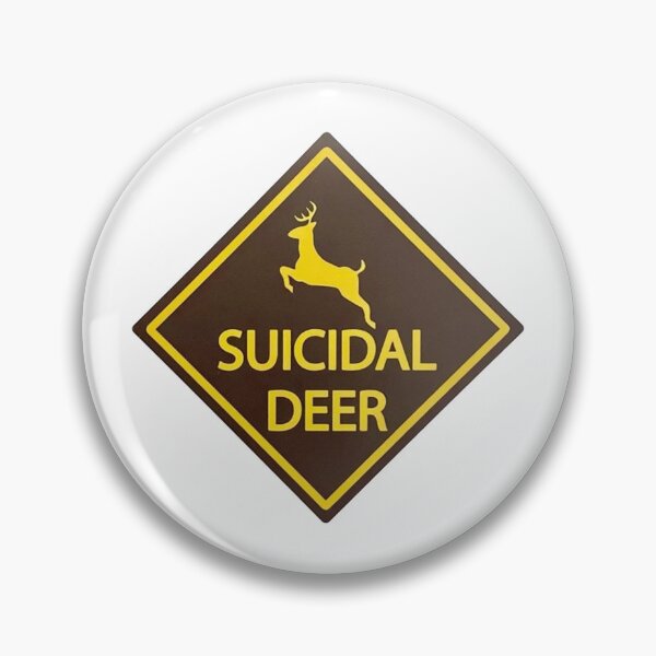 Item preview, Suicidal Deer Funny designed and sold by hastybarsh.