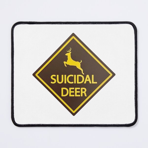 Item preview, Suicidal Deer Funny designed and sold by hastybarsh.