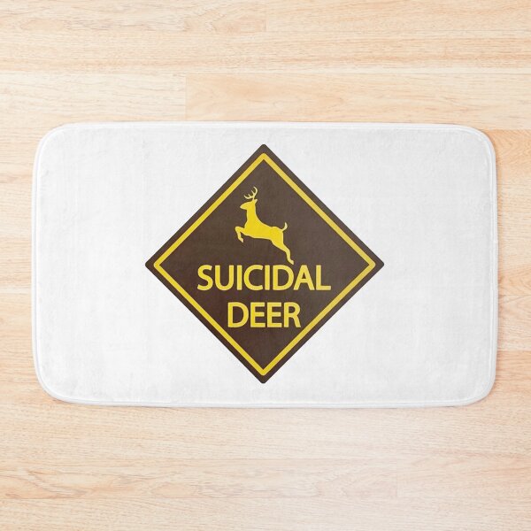 Item preview, Suicidal Deer Funny designed and sold by hastybarsh.
