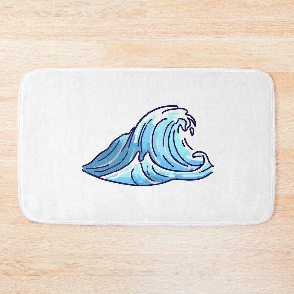 Item preview, Oceanic Serenity  Aesthetic Wave Symphony: Captivating T-Shirt Sticker Celebrating the Serene Beauty of Oceanic Waves in Mesmerizing Aesthetics designed and sold by Koolzilla.