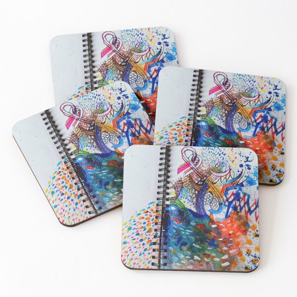 Item preview, abstract wave designed and sold by Elzbieta Kolorowa.
