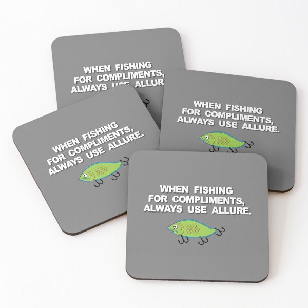 Item preview, When Fishing For Compliments designed and sold by verlnelson.