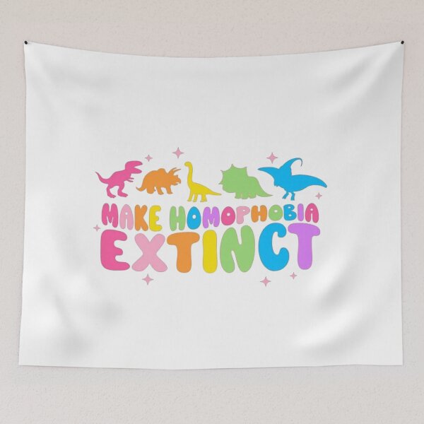 Item preview, Make Homophobia Extinct Funny designed and sold by hastybarsh.
