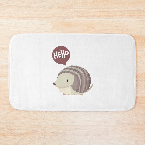 Item preview, Cute Armadillo 2 Hello designed and sold by HarshBrown.