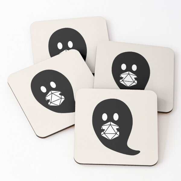 Item preview, D20 Dice Cute Ghost  designed and sold by pixeptional.