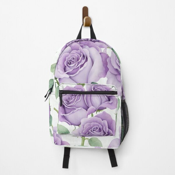 Item preview, Lavender roses pattern designed and sold by GracefulGems.