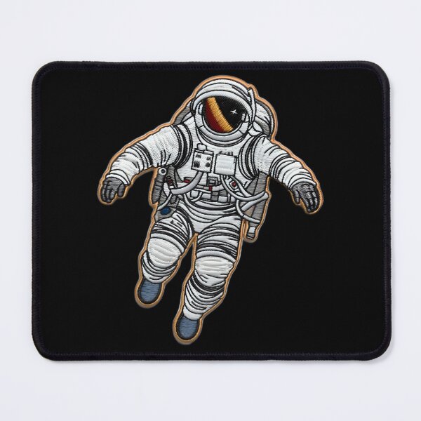 Item preview, Copia de Cosmic Exploration I: Astronaut Floating in Space Embroidery Patch. designed and sold by InsaneLEDP.