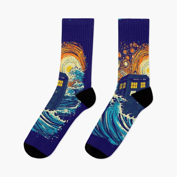 Item preview, The great kanagawa wave and the blue box designed and sold by kharma zero.
