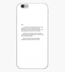 jersey shore anonymous letter to sammi iPhone Case