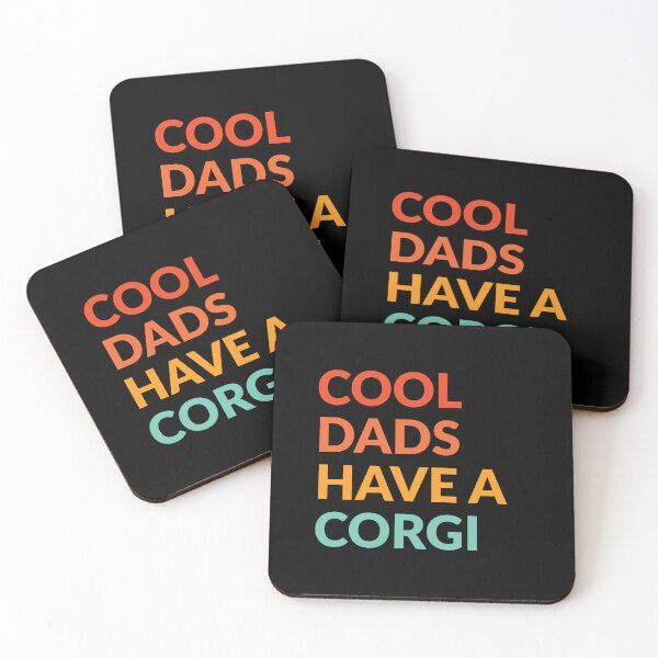 Item preview, Cool Dads Have Corgi Dog Pride Gift  designed and sold by Guarddogdrive.