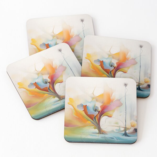 Item preview, Abstract Flower Painting Relaxing Yoga Spiritual designed and sold by goldufeenstaub.