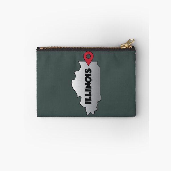 Item preview, Illinois state map location designed and sold by Donutlovers.