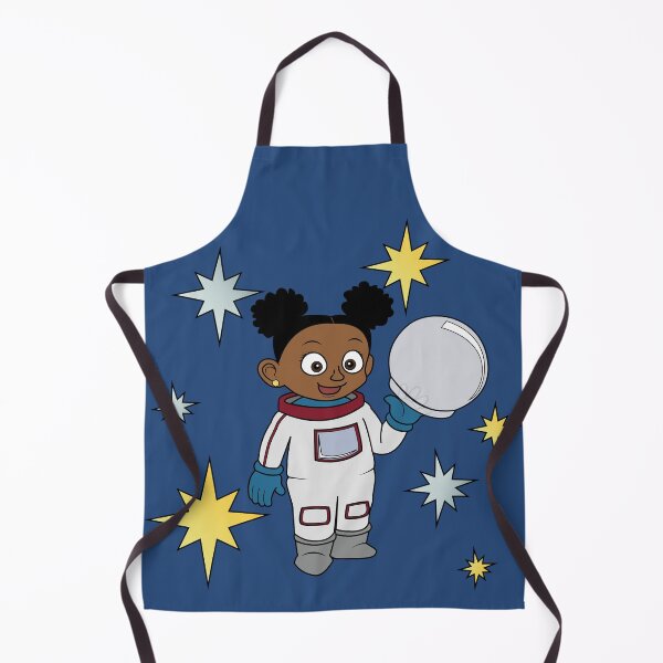 Artikelvorschau, Astronautenmädchen (mit Afro-Puffs) und Sternen entworfen und verkauft von ThingsByNin.